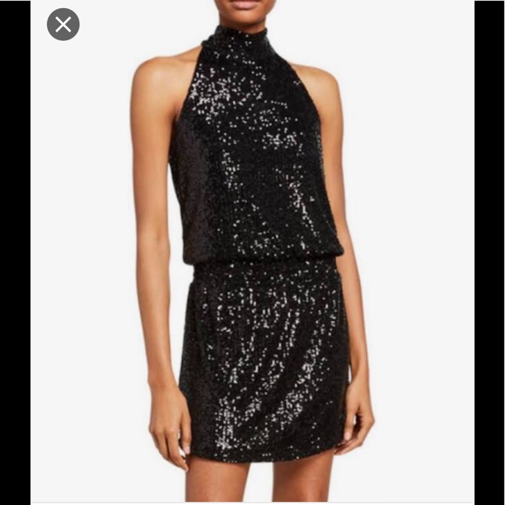 Generation Love XS Gigi black sequin dress